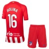 Oficiální Fotbalový Dres Atlético Madrid Molina 16 Domácí 2023-24 pro Děti